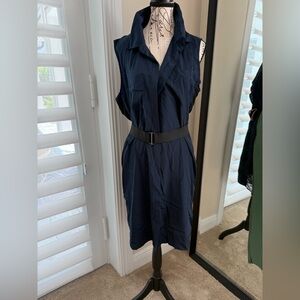 Kenneth Cole Black and Navy Dress